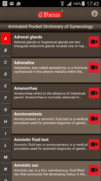 Gynecology Dictionary