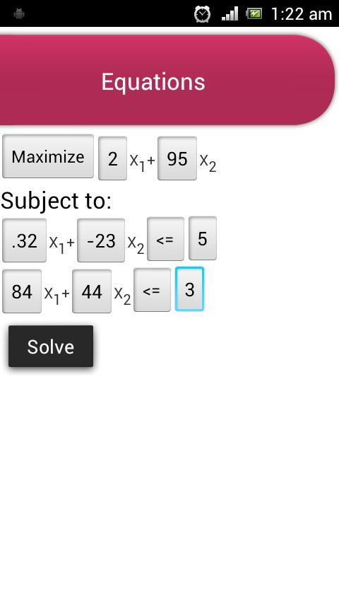 Linear Optimization LITE