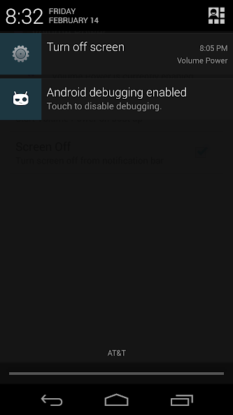 Power Button to Volume Button