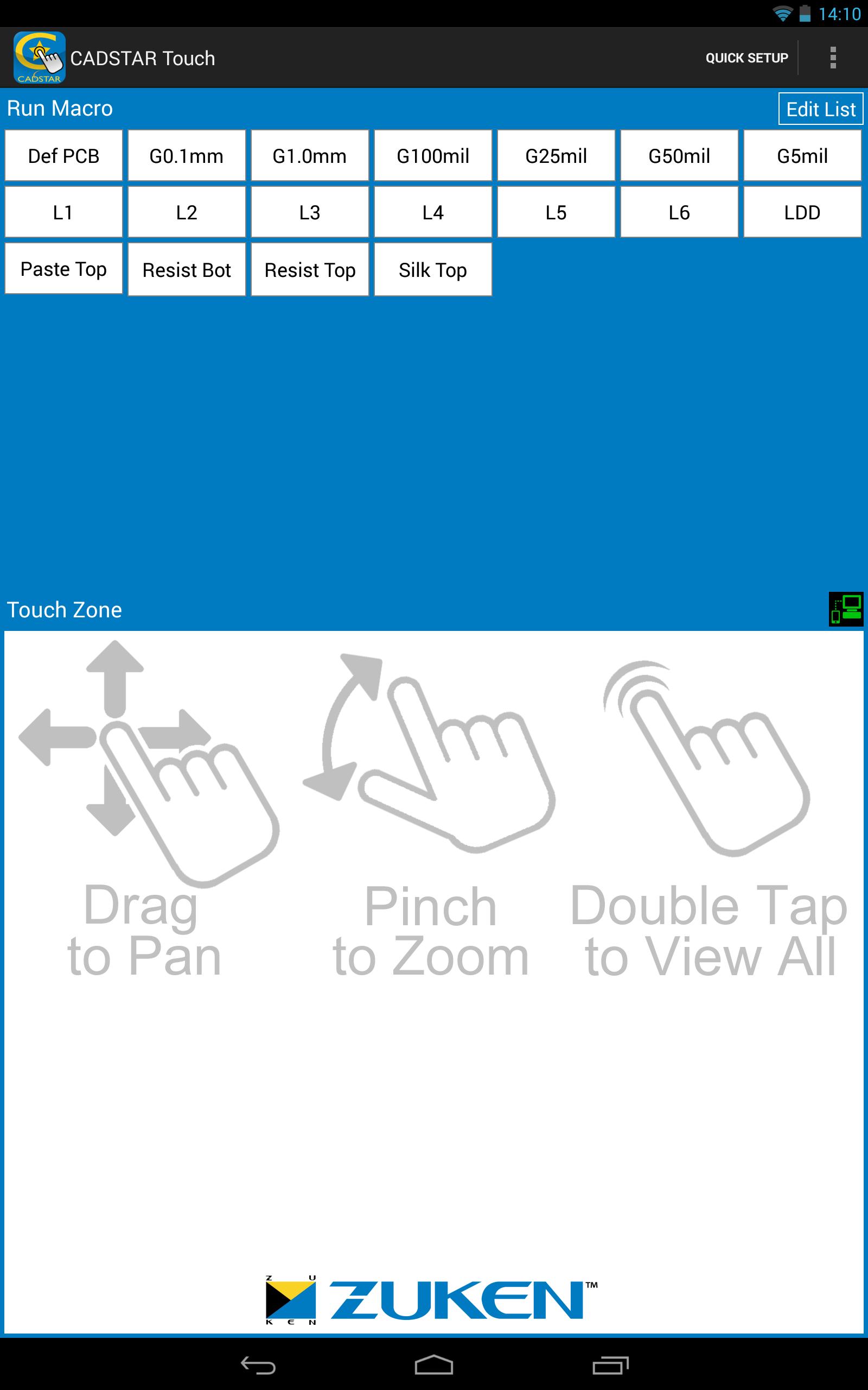 CADSTAR Touch