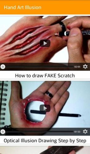 Hand Art Illusion