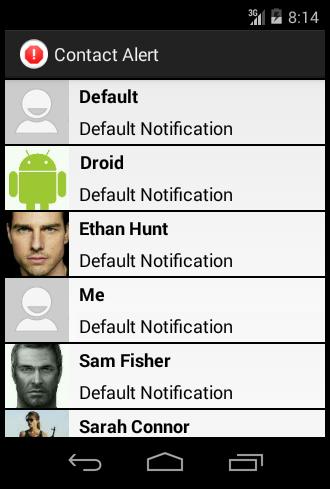 Contact Alert