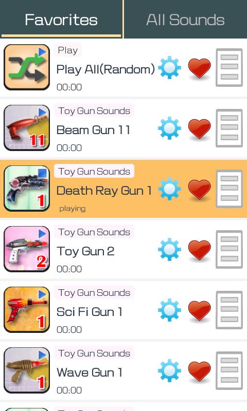 Toy Guns Shot Sounds