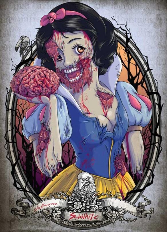 Princesas Disney Zombies