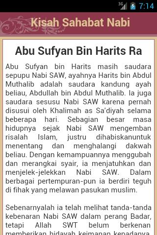 200+ Kisah Sahabat Nabi
