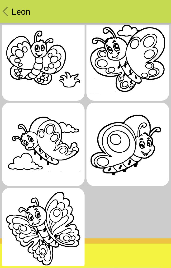Butterfly Coloring Book Kids