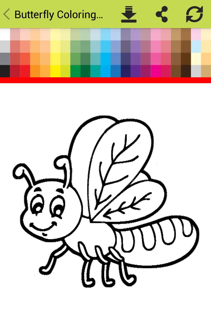 Butterfly Coloring Book Kids