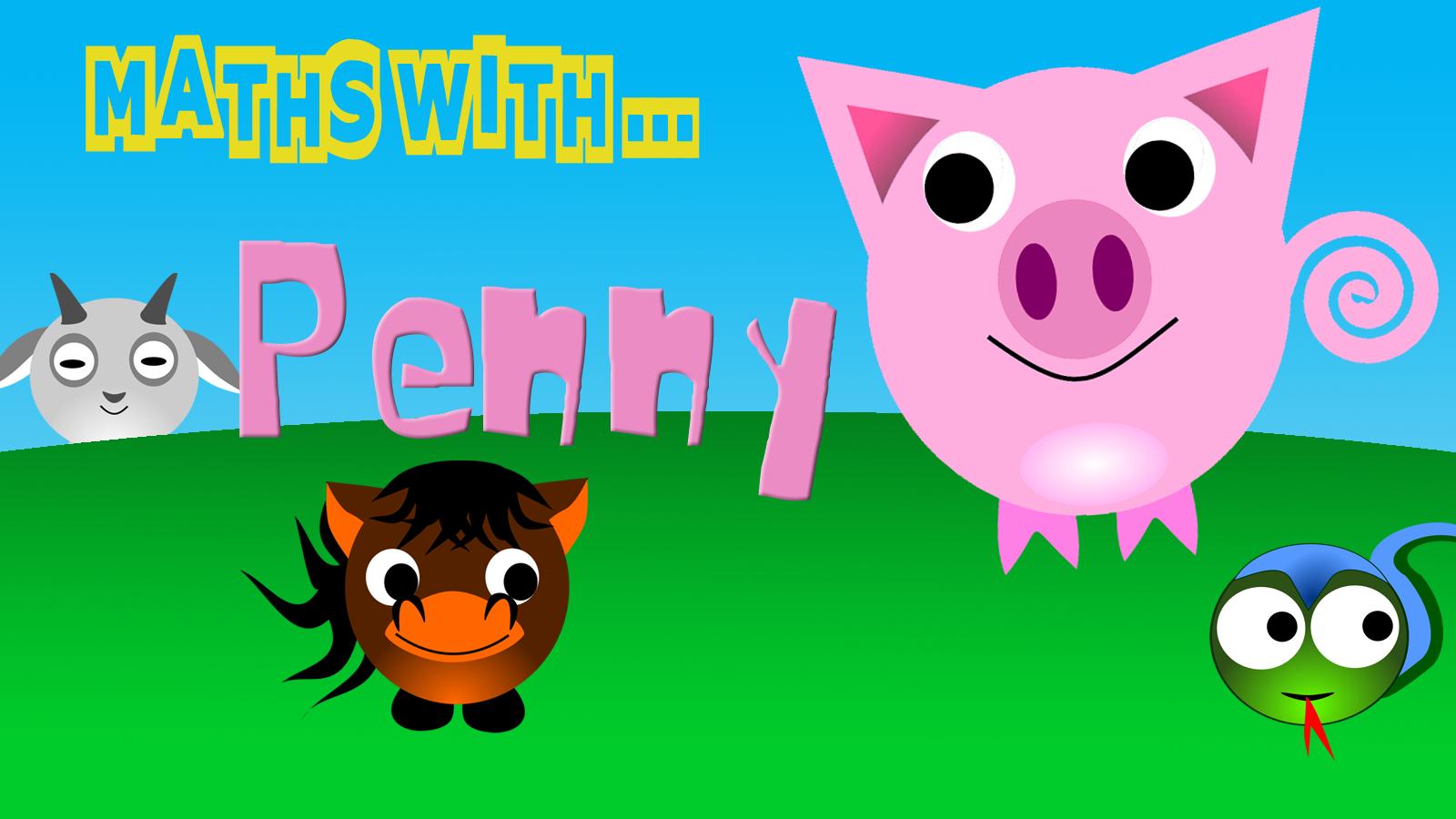Maths with the pig Penny
