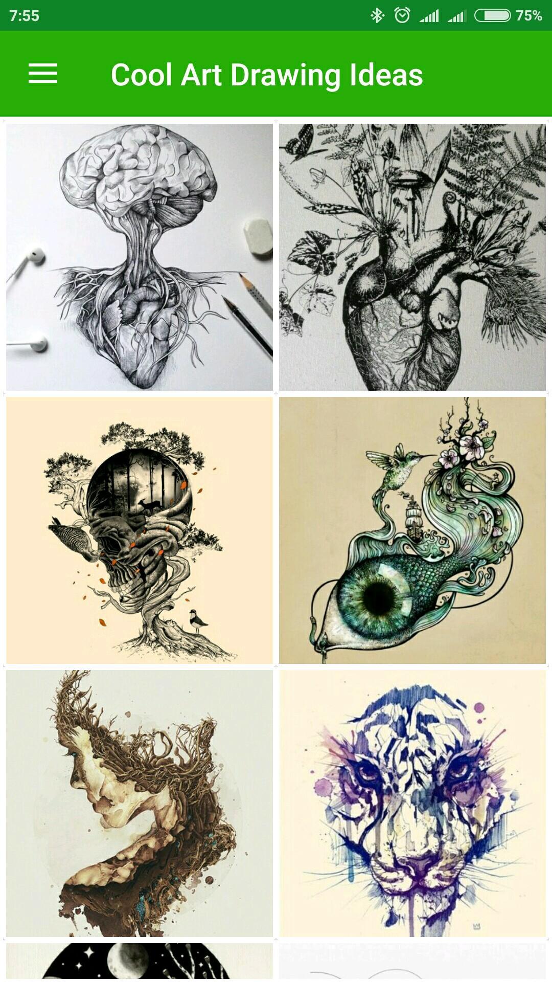 Cool Art Drawing Ideas