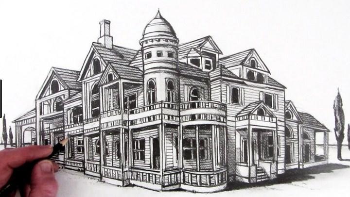 How to Draw Houses