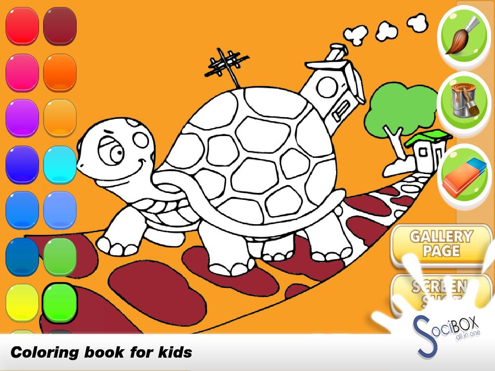 Tortoise Coloring Book