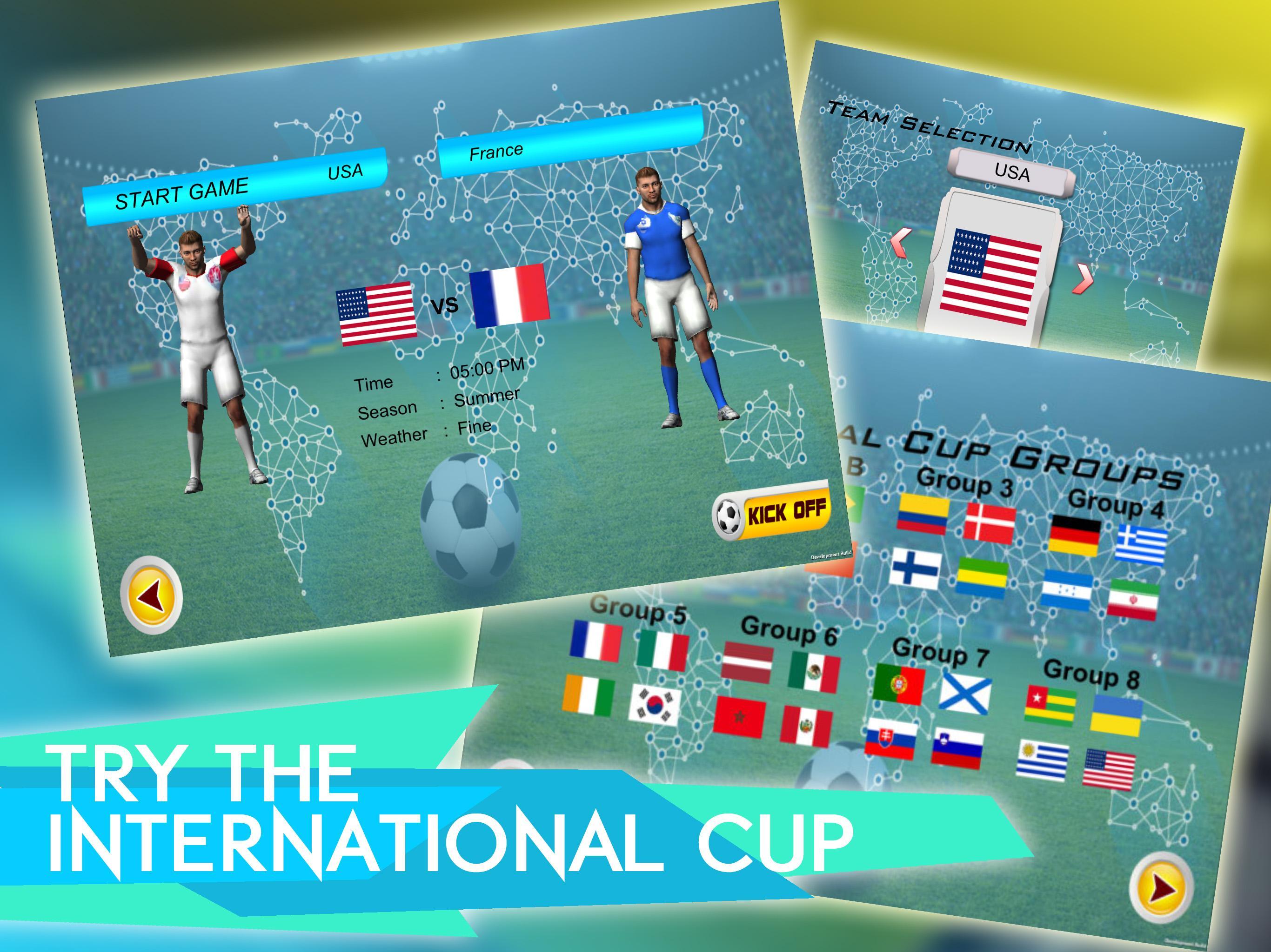 Soccer 2018 - world team cup games