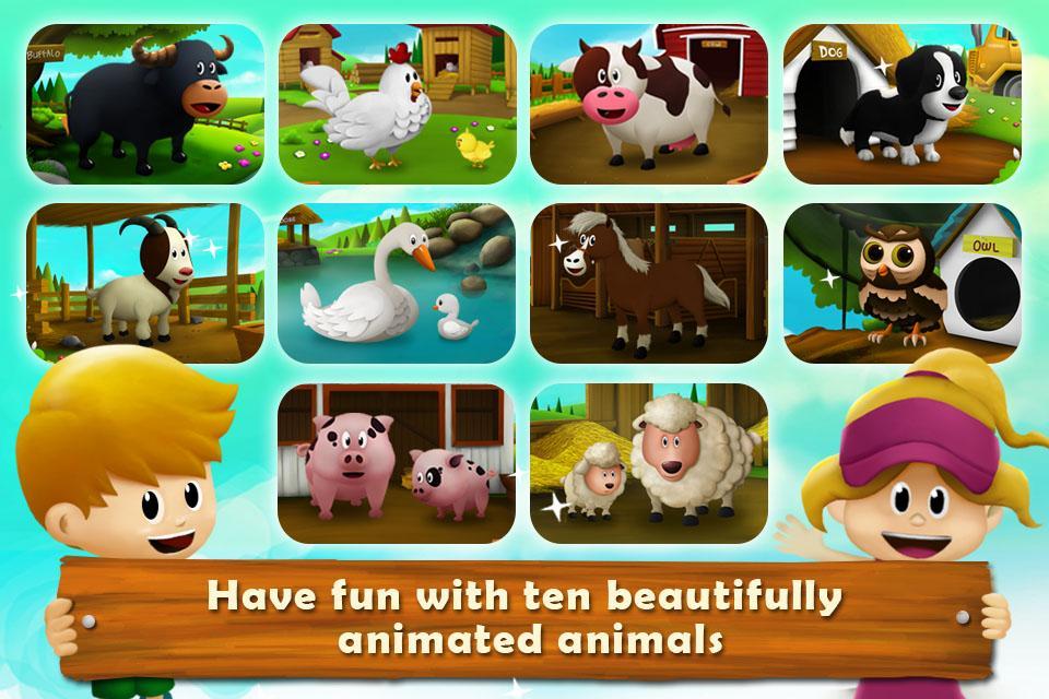 Feeding Time Farm Animals FREE