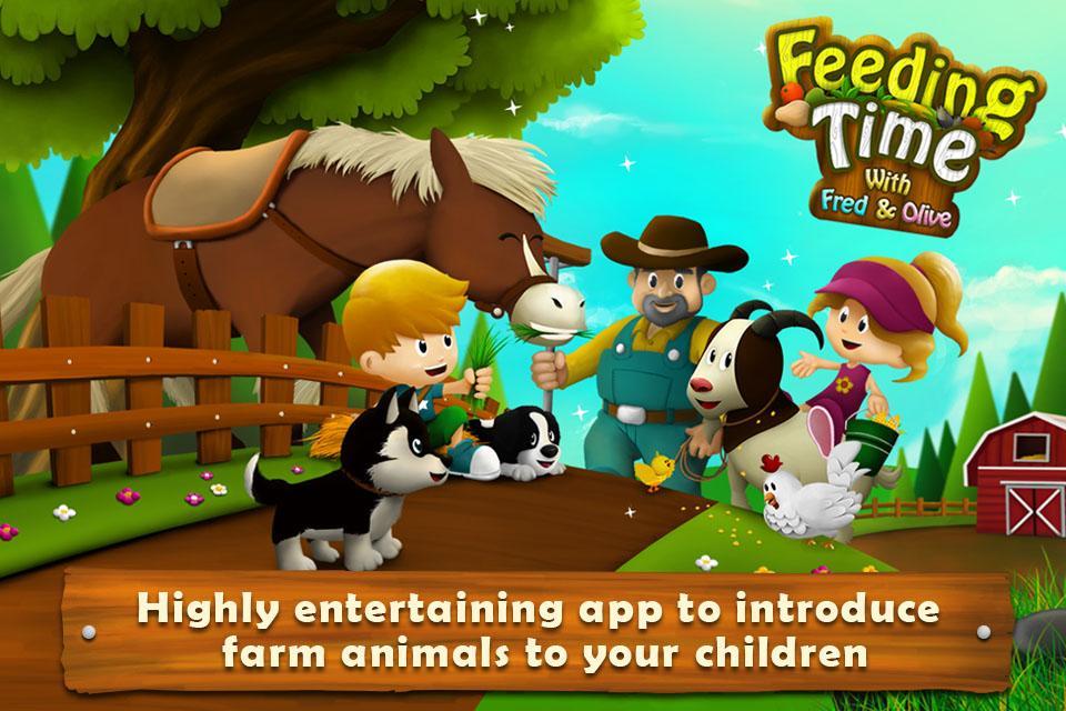 Feeding Time Farm Animals FREE