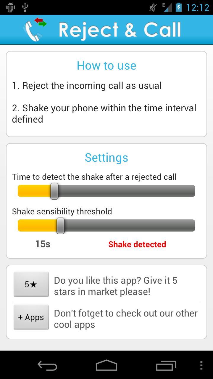 Reject & Callback