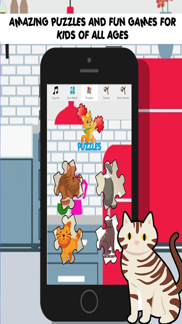 Cat Games For Kids Girls Free