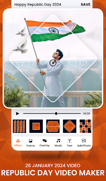 Republic Day Video Maker