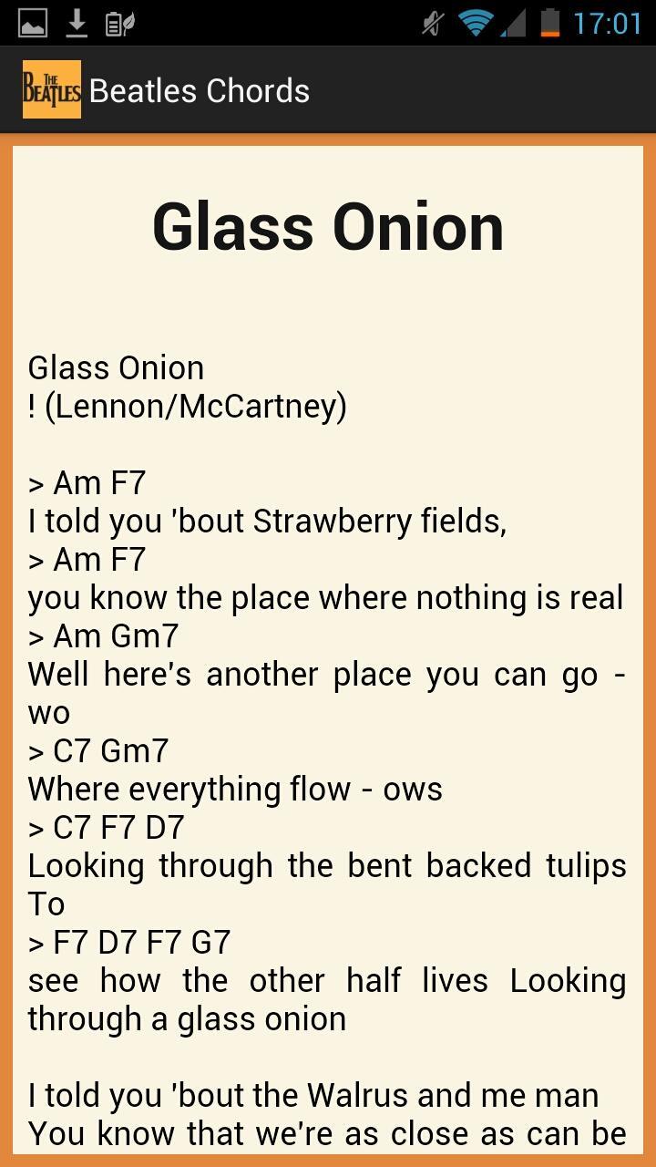 Beatles Chords