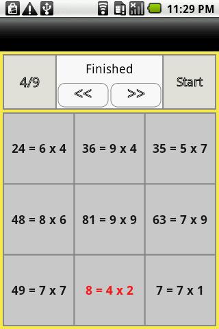 Rev. one-digit multiplication