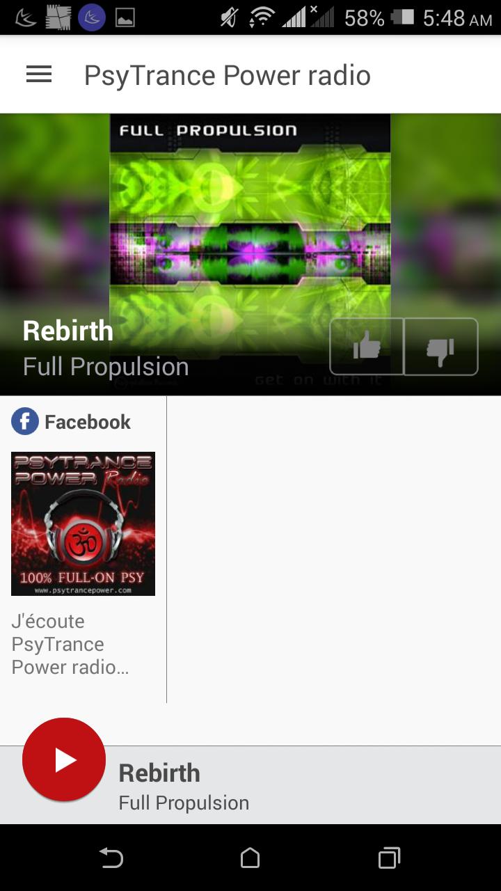 PsyTrance Power radio