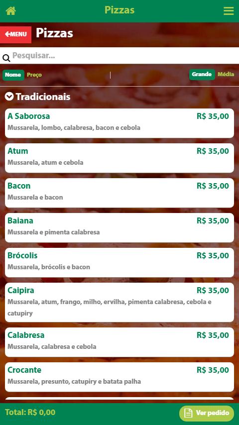 Disk Pizza Saborosa