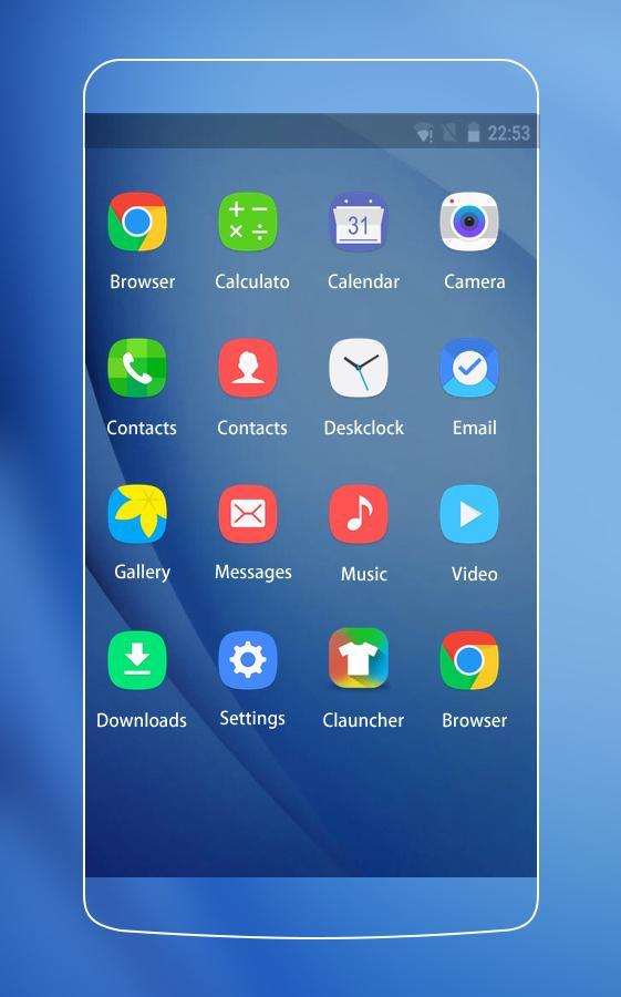 Theme for Galaxy J5 HD Wallpaper & Icon Pack