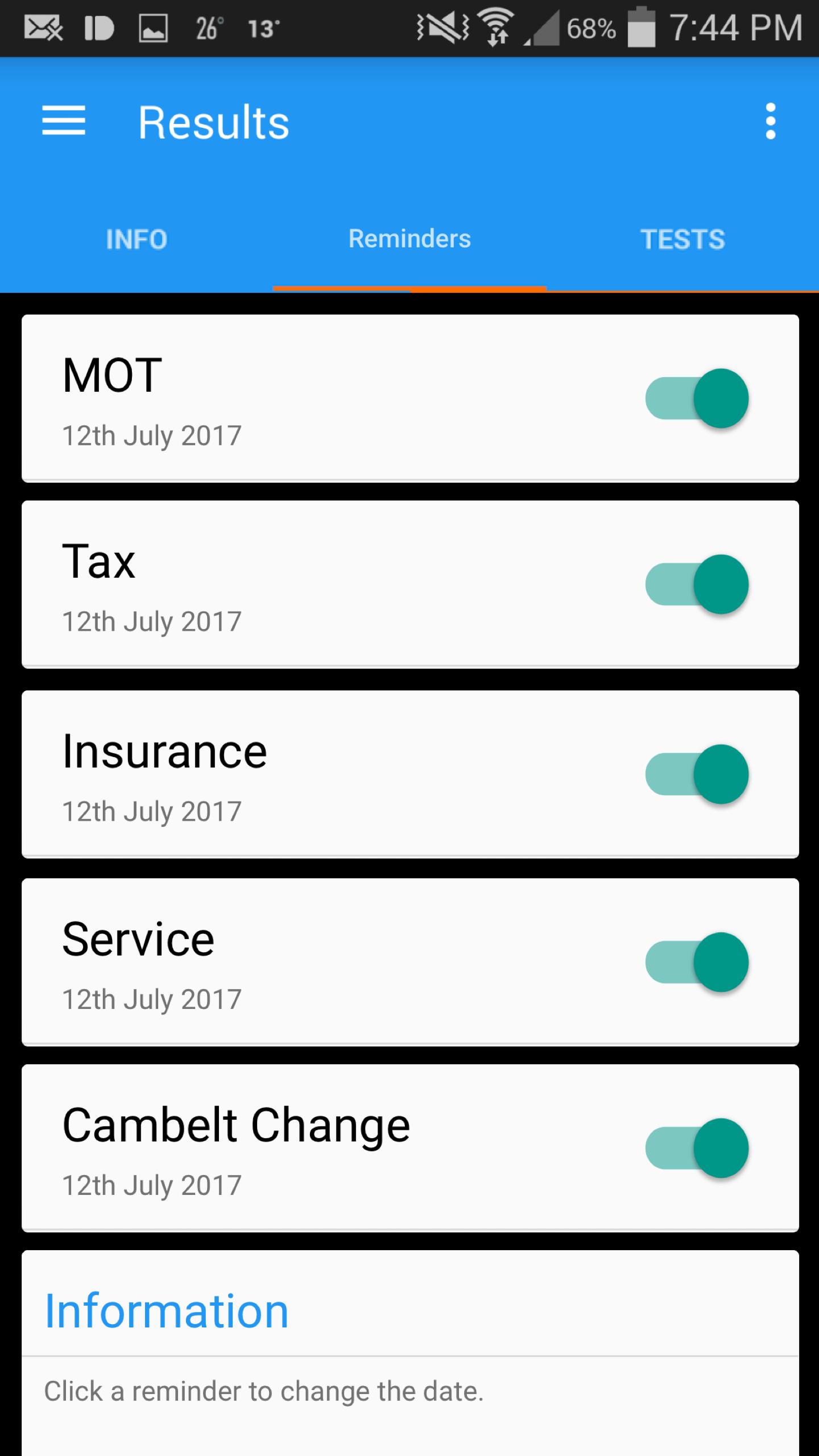 MOT History Check