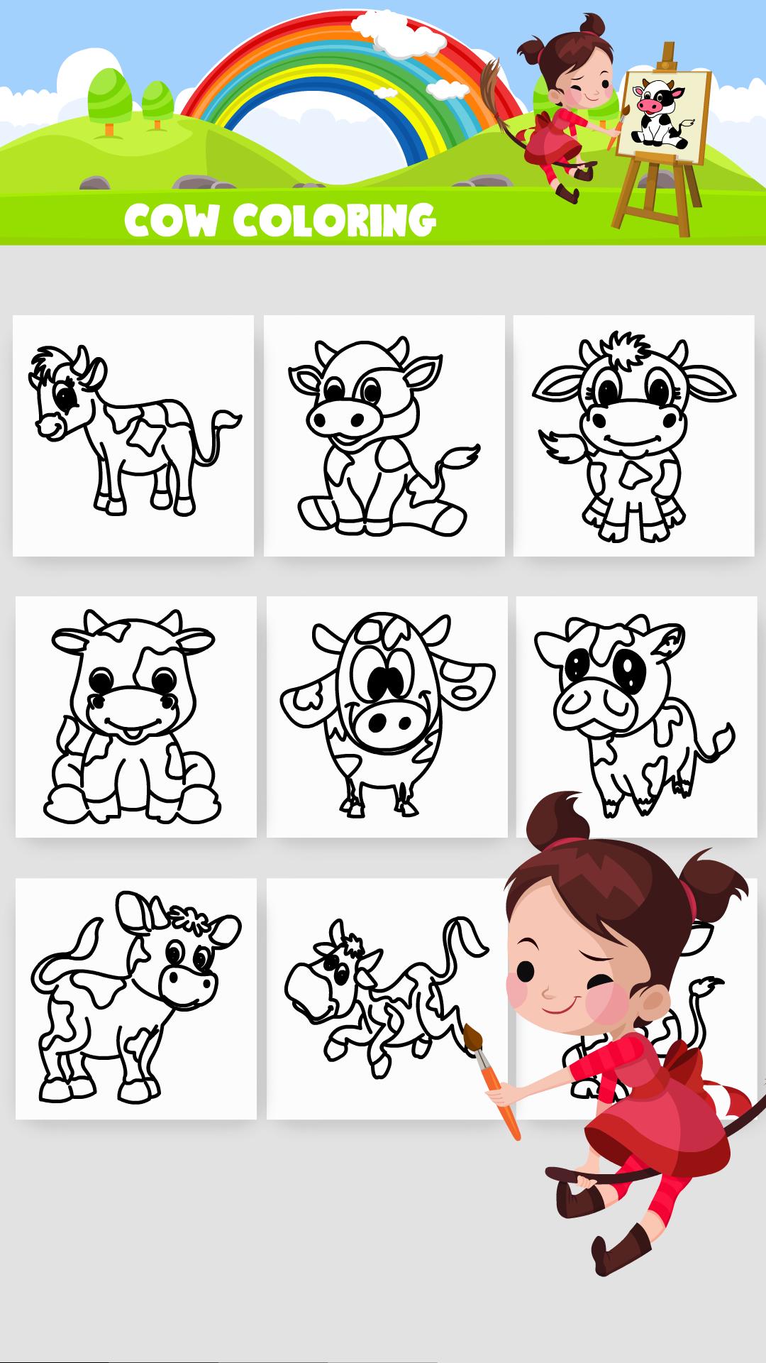 Cow Coloring