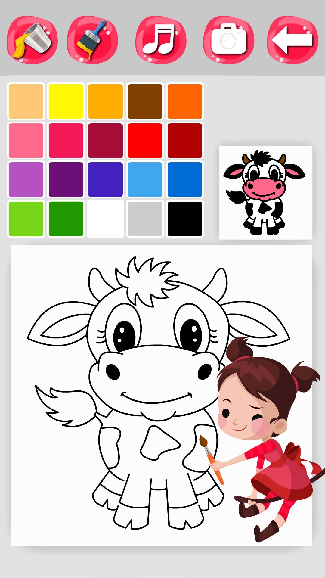 Cow Coloring