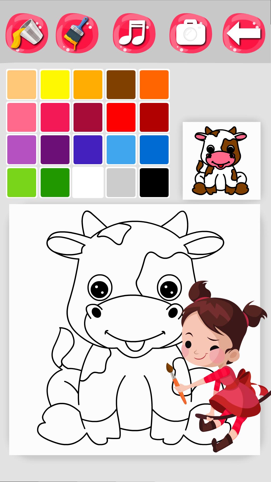 Cow Coloring
