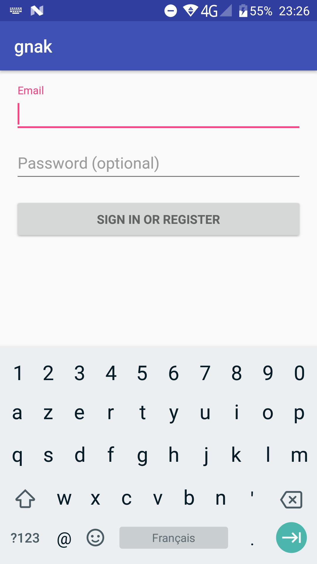 Email and Password Tester