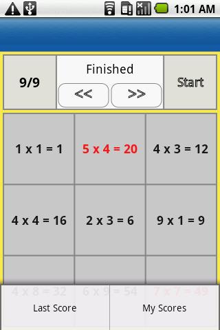 one digit multiplication