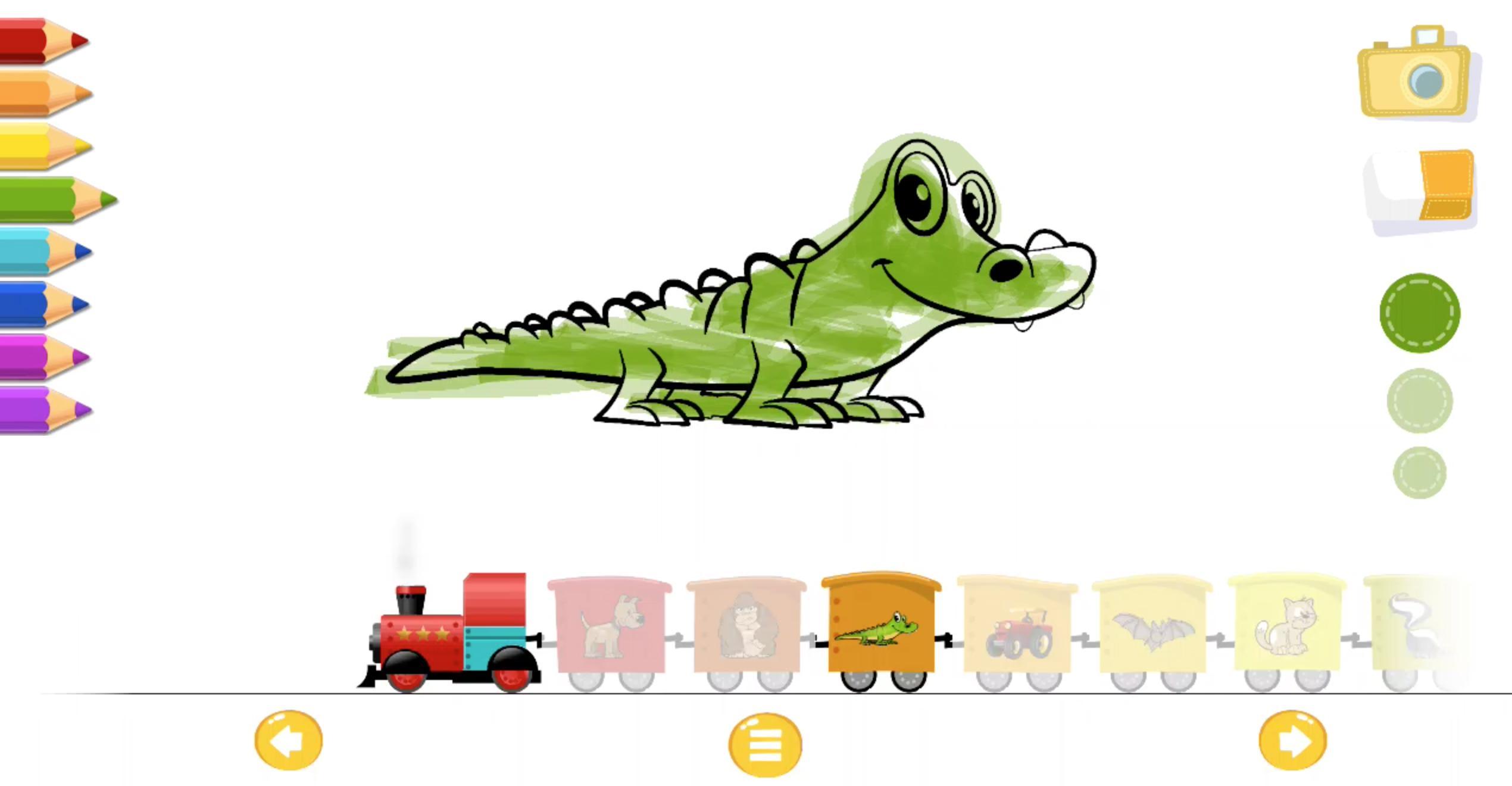 Arabic Letters Train