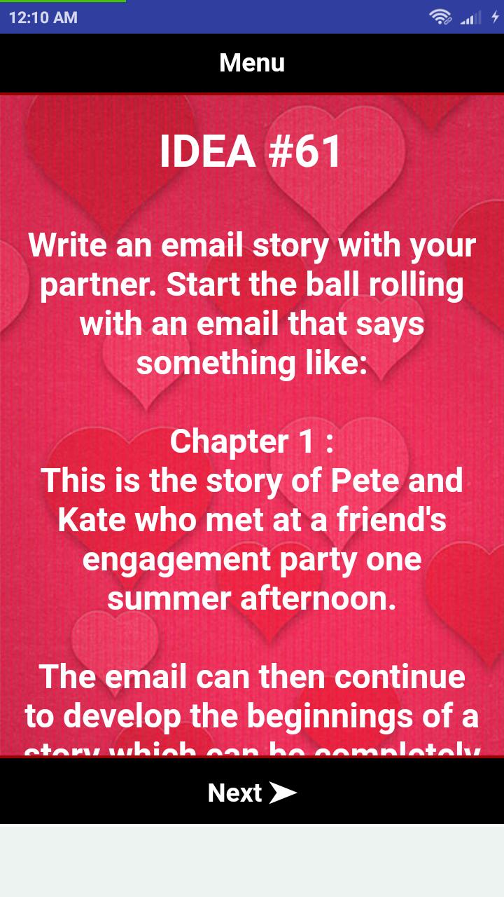 Romantic Ideas
