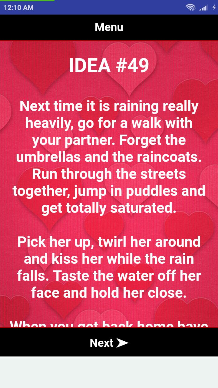 Romantic Ideas