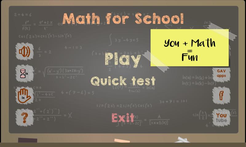 Math for School