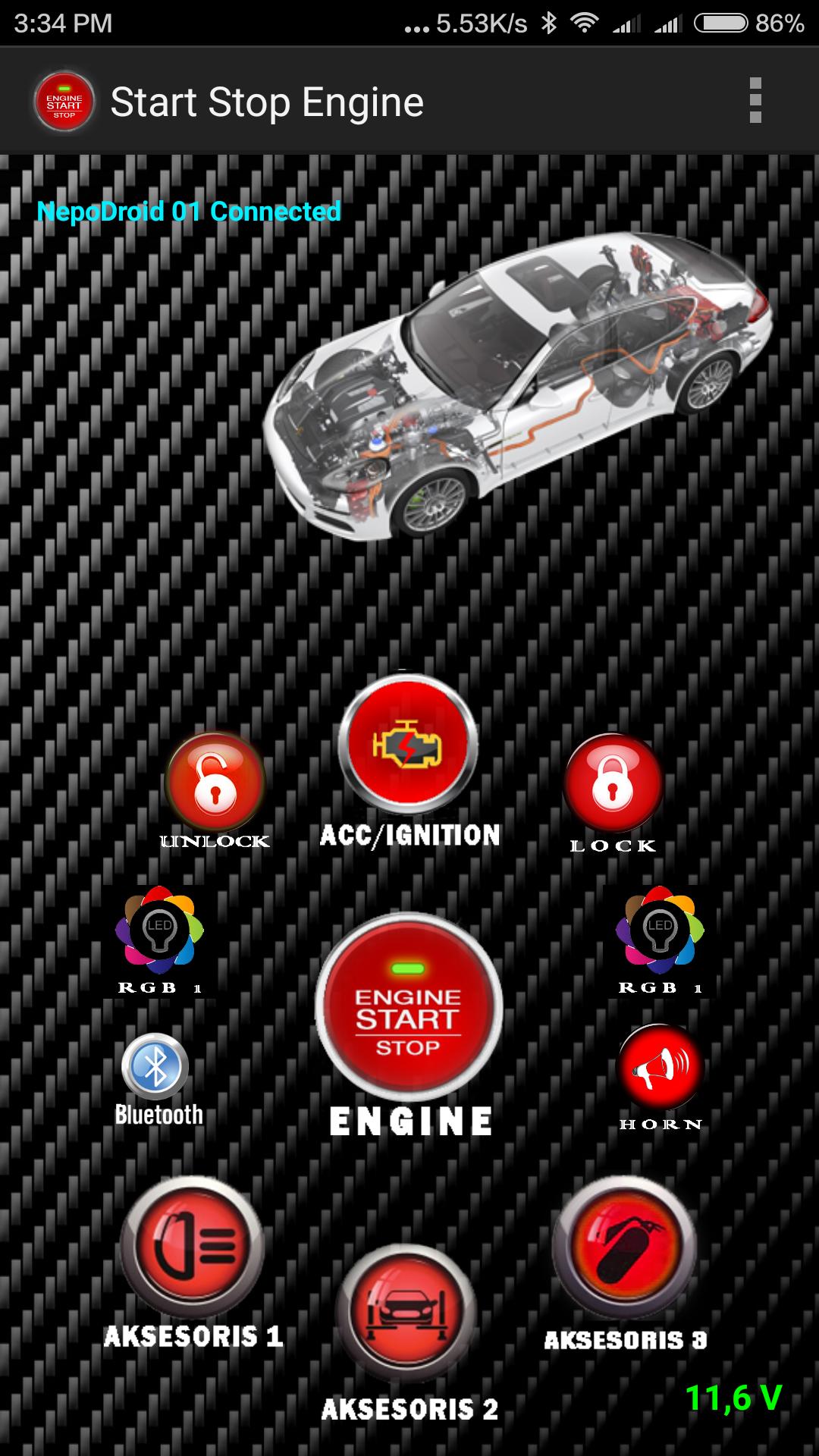 Start Stop Engine