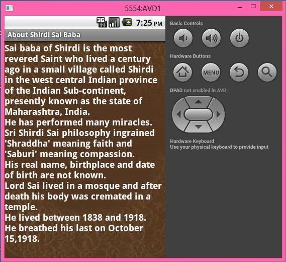 Shirdi Sai Baba