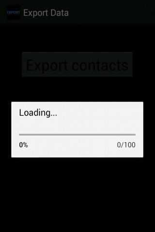 Export Contacts & Data in CSV