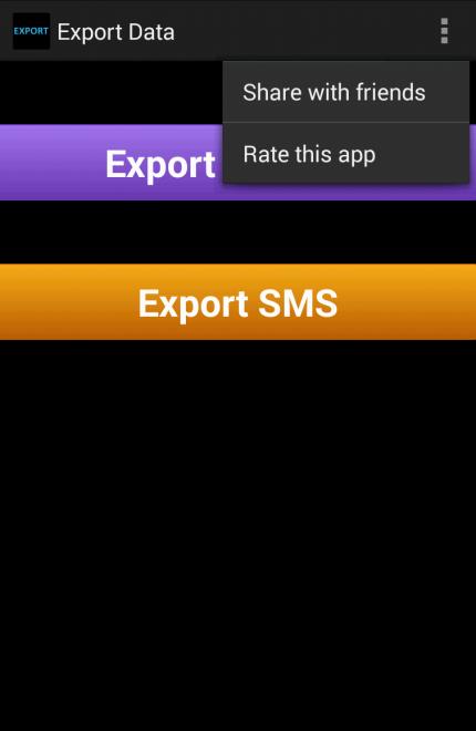 Export Contacts & Data in CSV