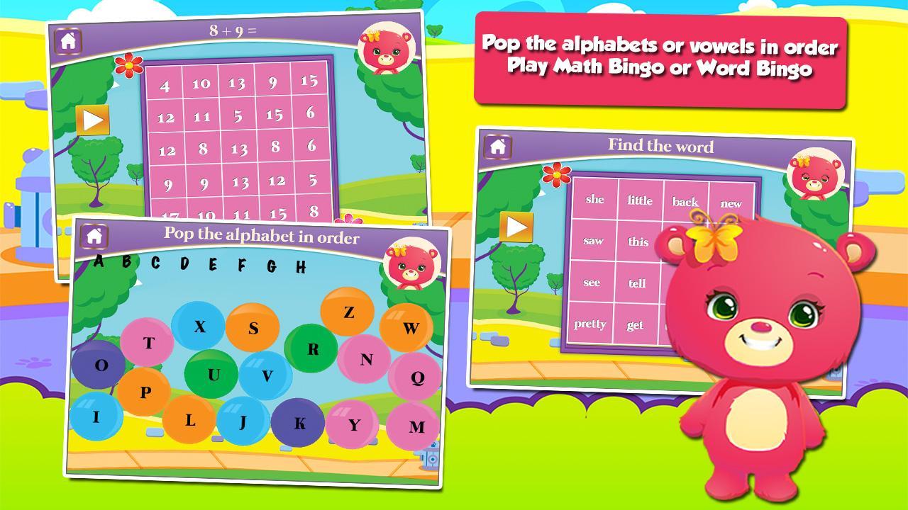 Baby Bear Grade One Games