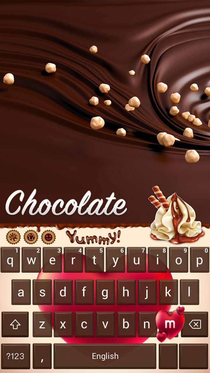Love Chocolate Keyboard Theme