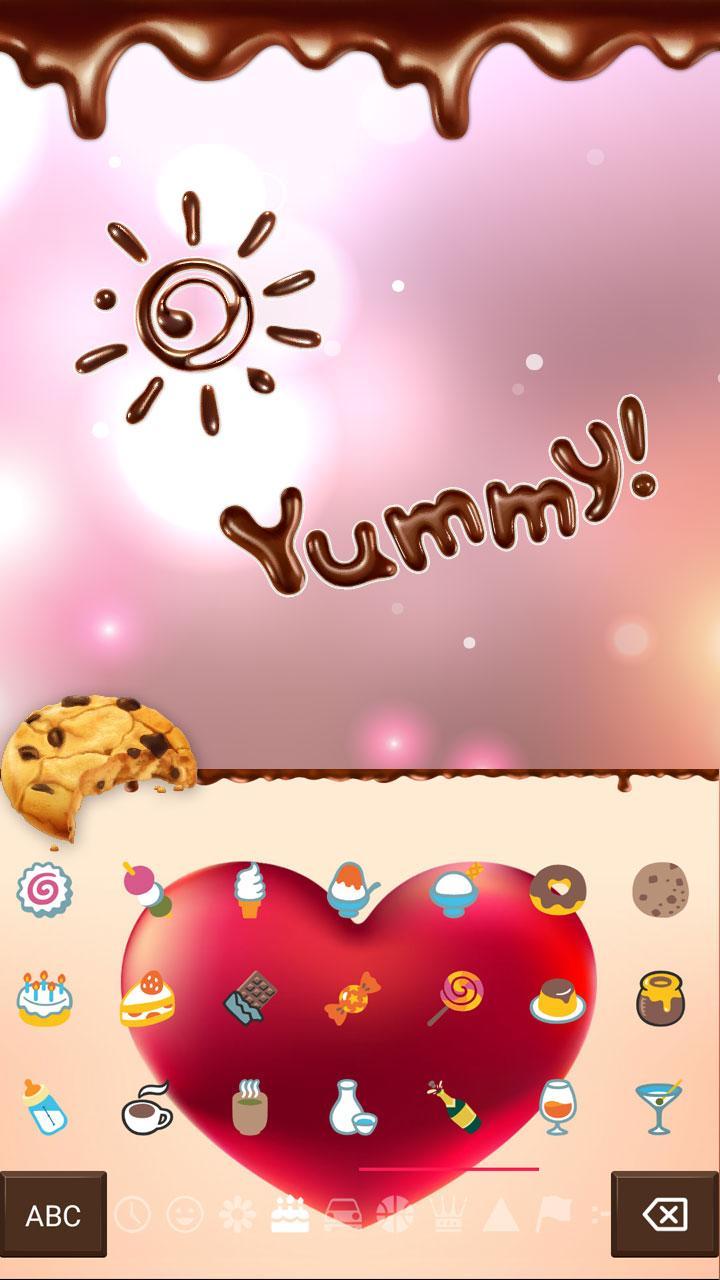 Love Chocolate Keyboard Theme