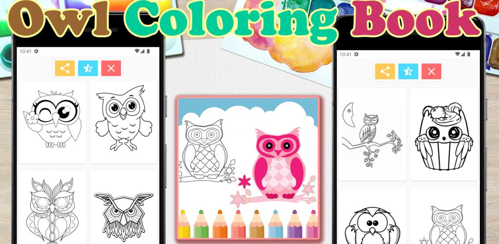Owl Coloring Book