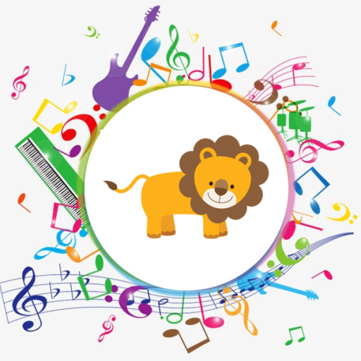 Animal sounds, music buttons