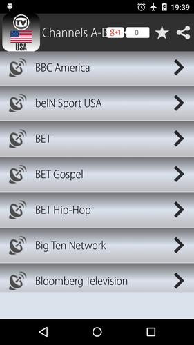 TV Channels USA