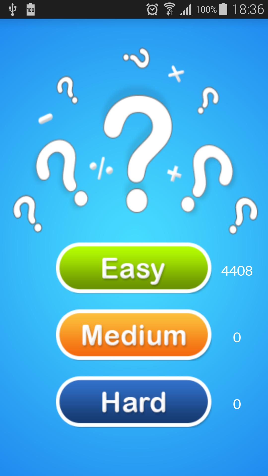 Calcul Mental Math Operation