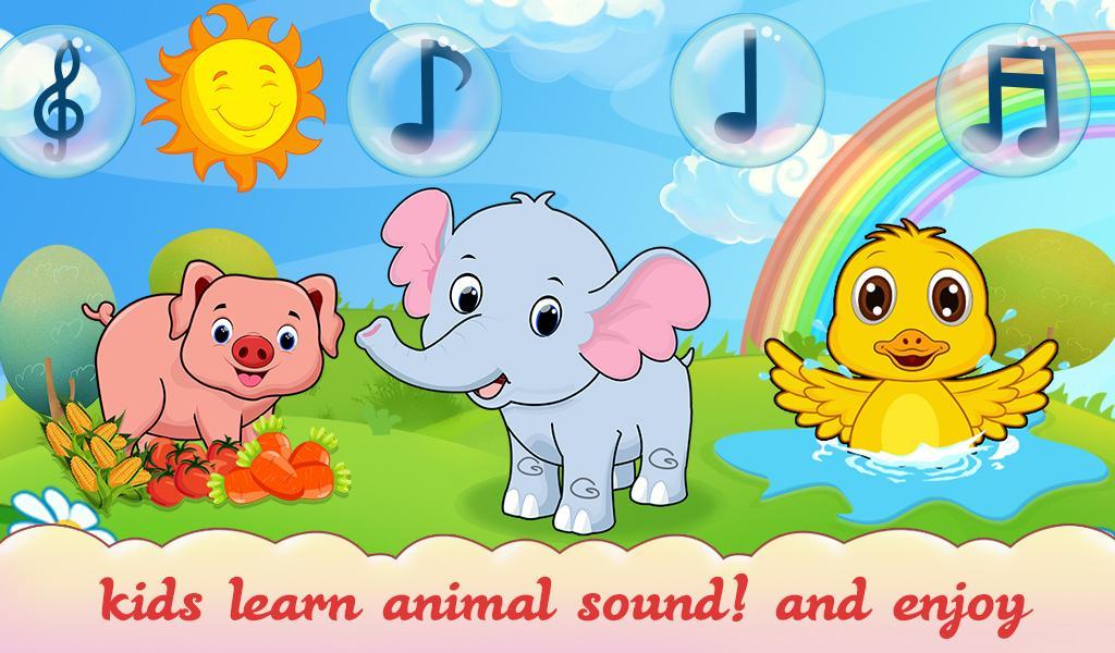 Animal Sound For Toddler Kids
