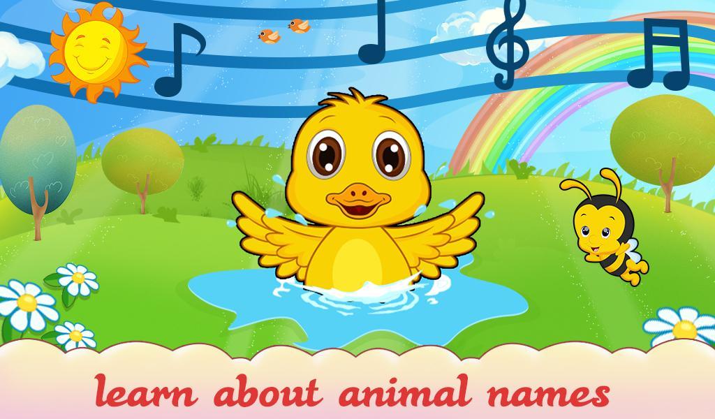 Animal Sound For Toddler Kids