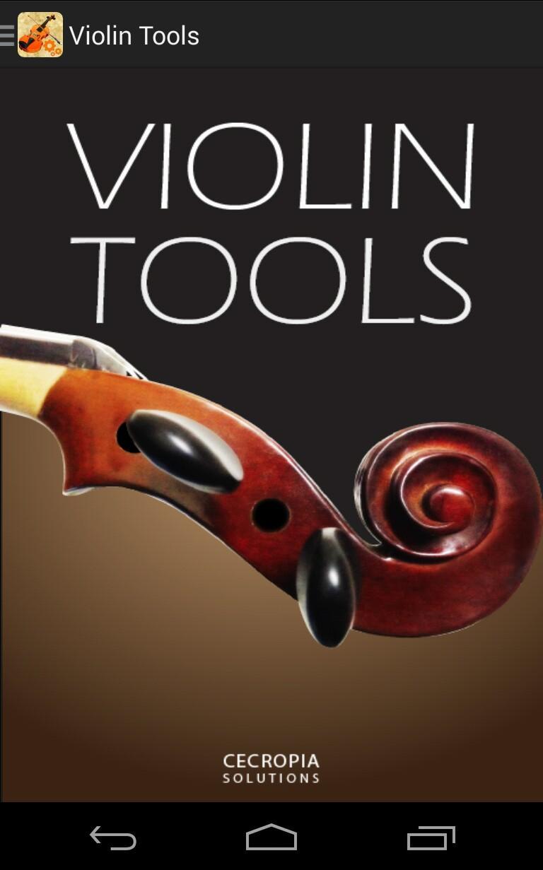 Violin Tuner Tools